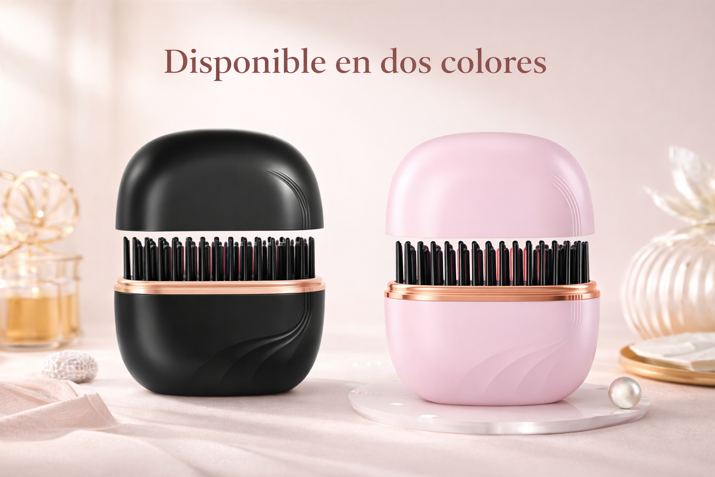 Cepillo Alisador Inalámbrico Portátil